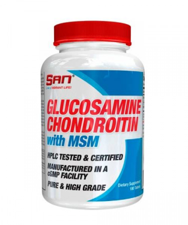 Glucosamine Chondroitin MSM SAN 180 таб