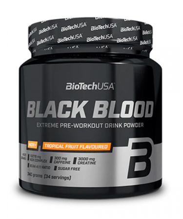 Black Blood Nox+ Biotech Nutrition 330 г Тропические фрукты
