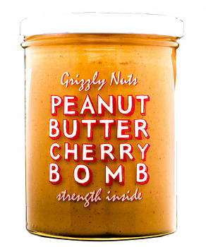 Арахисовая Паста с Вяленой Вишней Cherry Bomb Grizzly Nuts