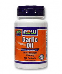 Garlic Oil 1500 mg. NOW