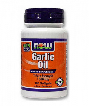 Garlic Oil 1500 mg. NOW