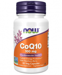 Coenzyme Q10 100 mg NOW 30 капс.
