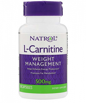 L-carnitine 500 mg Natrol