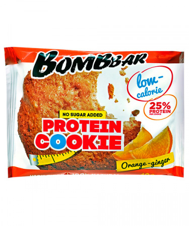 Protein Cookie Bombbar 40 г Апельсин-имбирь