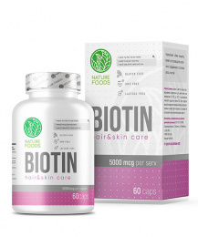 Biotin 5000 mcg Nature Foods