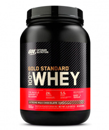 100% Whey Gold Standard Optimum Nutrition 909 г Насыщенный молочный шоколад