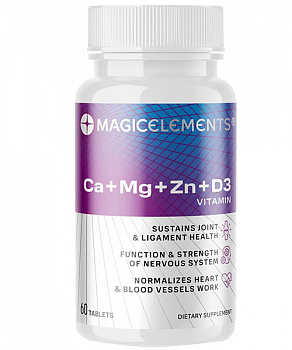 Ca+mg+zn+d3 Magic Elements