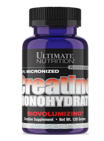 100% Micronized Creatine Monohydrate Ultimate Nutrition 120 г Без вкуса