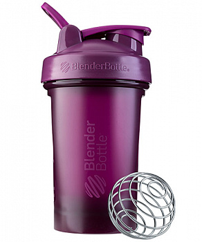 Classic Full Color V2 Цвет Сливовый (plum) Blender Bottle 591 мл.