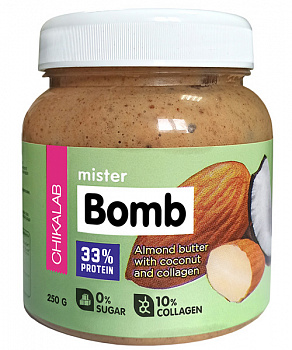 Mister Bomb Миндальная Паста с Кокосом Chikalab