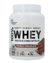 Whey Protein Optimum System 900 гбанка Двойной шоколад