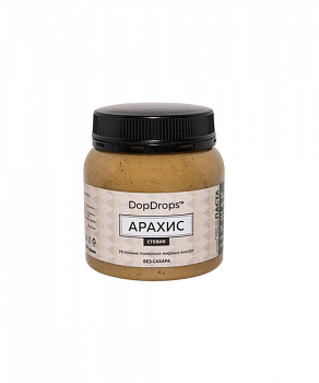 Арахисовая Паста с Морской Солью Dopdrops 250 г