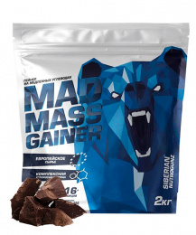 Mad Mass Gainer Siberian Nutrogunz 2000 г Двойной шоколад