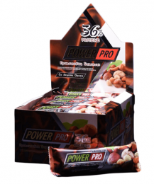 36% Protein Bar Двухслойные Powerpro - спортивное питание smart-food.shop