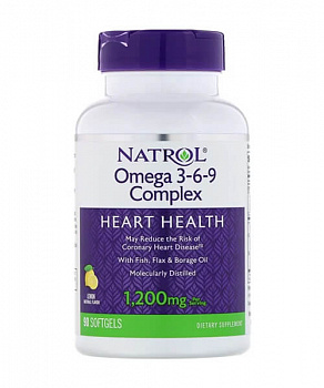 Omega 3-6-9 Complex Natrol 90 капс.