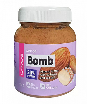 Senor Bomb Паста Миндальная с Морской Солью Chikalab