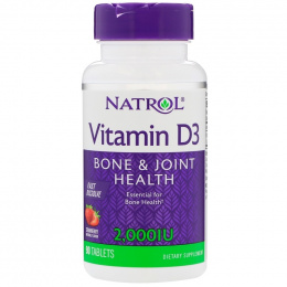 Vitamin D3 2'000 Fast Dissolve Natrol