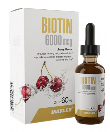 Biotin 6000 mcg Drops Maxler