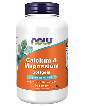 Calcium Magnesium + D NOW