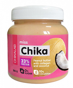 Miss Chika Арахисовая Паста с Кокосом Chikalab