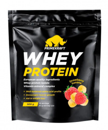 Whey Protein Prime Kraft 500 г Клубника-банан