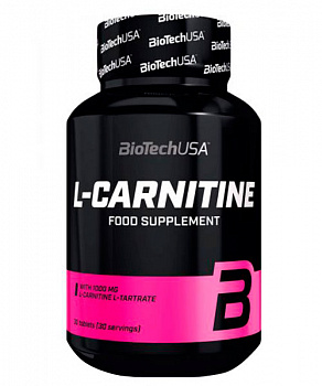 L-carnitine 1000 mg. Biotech Nutrition 30 таб.