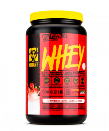 Whey Mutant 908 г Клубничный крем