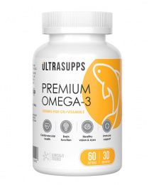 Premium Omega-3 Ultrasupps 60 капс.