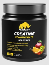Creatine Monogydrate Prime Kraft 200 г Фруктовый пунш