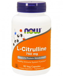L-citrulline 750 mg NOW