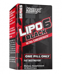 Lipo-6 Black Ultra Concentrate Nutrex Research - спортивное питание smart-food.shop