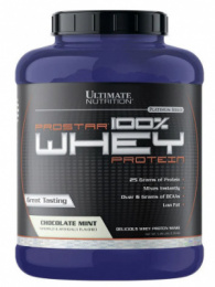 100% Prostar Whey Protein Ultimate Nutrition 2390 г Шоколад-мята