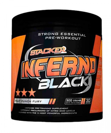 Inferno Black Stacker2 300 г Фруктовый пунш