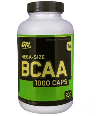 Bcaa 1000 Optimum Nutrition 200 капс. - спортивное питание smart-food.shop
