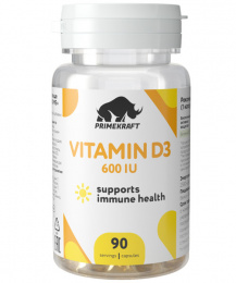 Vitamin D3 600 IU Prime Kraft