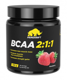 Bcaa 2:1:1 Prime Kraft 150 г Клубника