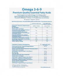 Omega 3-6-9 VP Laboratory - спортивное питание smart-food.shop
