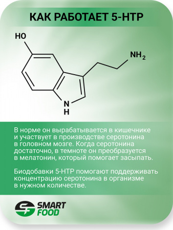 5 Htp+chrome Smart Food - спортивное питание smart-food.shop