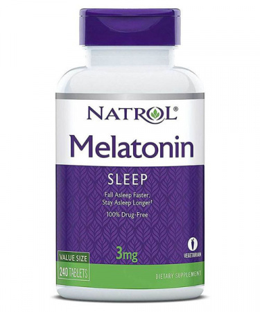 Melatonin 3 mg Natrol 240 таб.