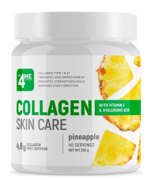 Collagen Skin Care+vitamin C+hyaluronic All4me 200 г Ананас