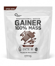 100% Mass Gainer Optimum System 1000 г Шоколад