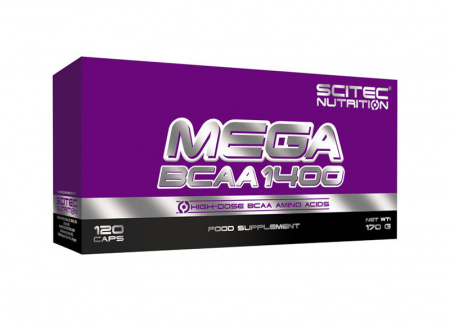 Bcaa Mega 1400 Scitec Nutrition 120 капс.