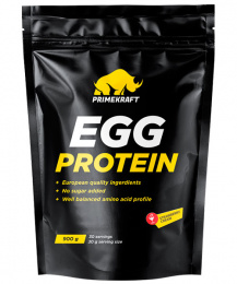 EGG Protein Prime Kraft 900 г Клубника