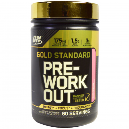 Gold Standard Pre-workout Optimum Nutrition 600 г