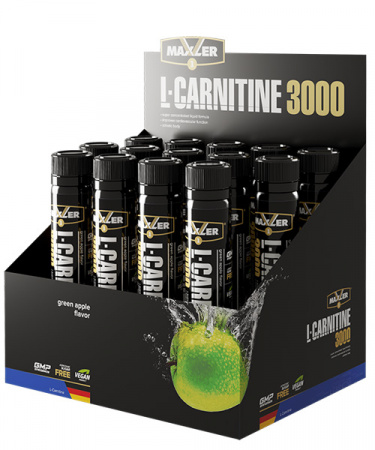 L-carnitine 3000 Maxler  25 мл. - спортивное питание smart-food.shop