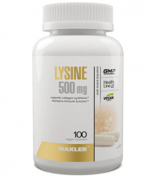 L-lysine 500 mg Maxler