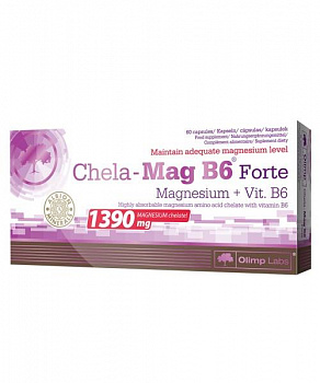 Chela-mag B6 Forte Olimp Sport Nutrition 60 капс.