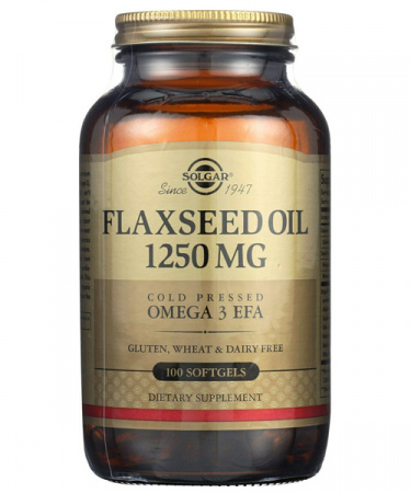 Flaxseed Oil 1250 mg Solgar