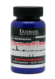 100% Micronized Creatine Monohydrate Ultimate Nutrition 120 г