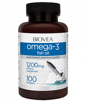 Omega-3 1200 mg Biovea 100 капс.